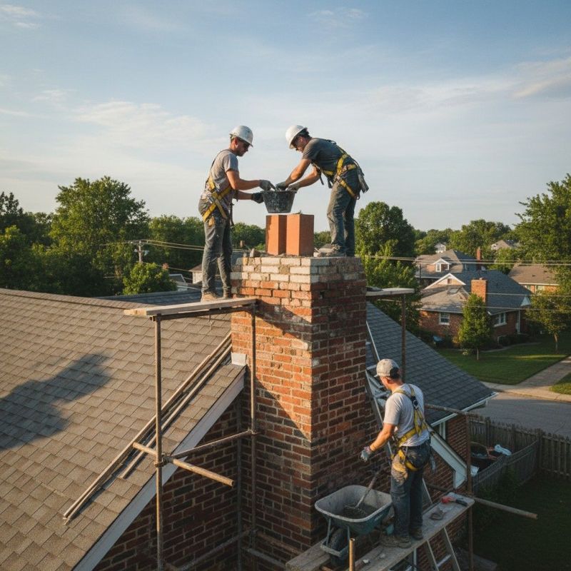 Cracked Chimney Repair